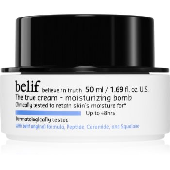 belif The True Cream Moisturizing Bomb crema puternic hidratanta s ceramidy a peptidy - imagine 2